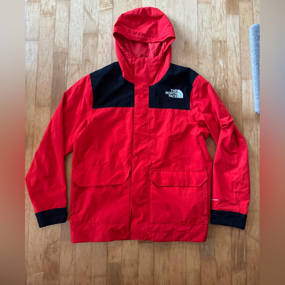 The North Face Red and Black Outdoor Jacket